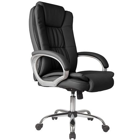 SILLA OFICINA OF400 NEGRO MUVIP - MV0235-1