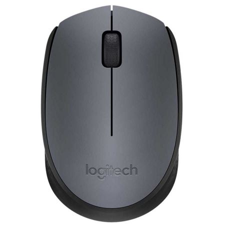RATON INALÁMBRICO LOGITECH M170 NEGRO/GRIS - 2.4GHZ - NANO RECEPTOR USB - 910-004642