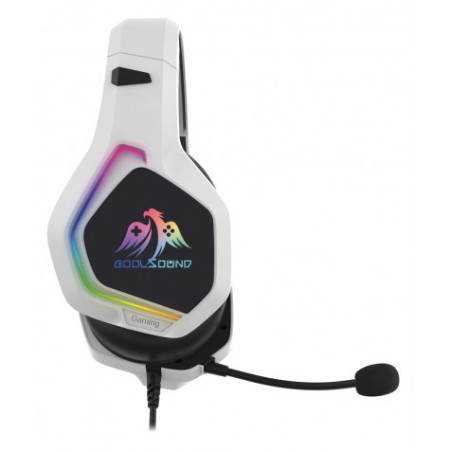 AURICULAR GAMING G6 | XBOX | PS5 | SWITCH | PC | BLANCO COOLSOUND