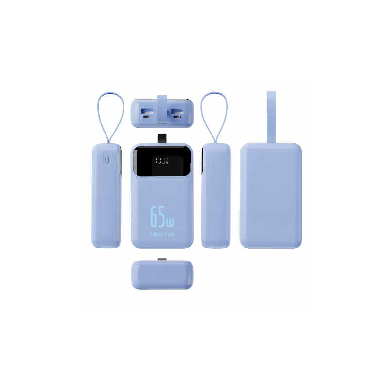 BATERIA EXTERNA 20000MAH 65W FOREVER...