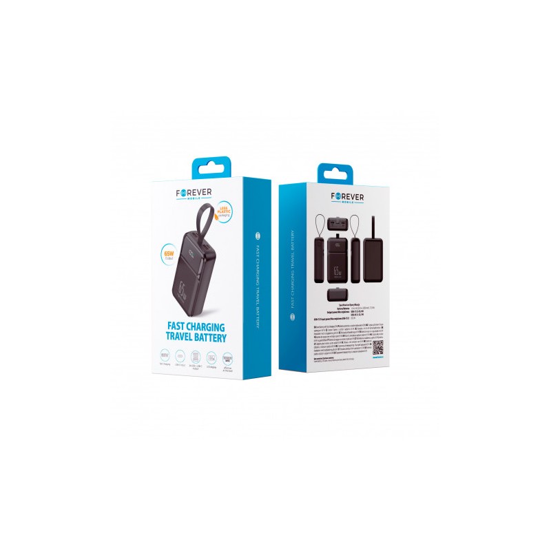 POWERBANK 20000MAH 65W TB-400 FOREVER...