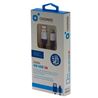 CABLE HQ USB A MICRO USB 1 METRO 3A PLATA CROMAD - CR0996-1