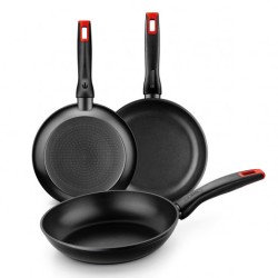 SET 3 SARTENES CHERRY 18 22...