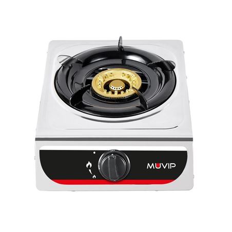 COCINA GAS INOX 1 FUEGO MUVIP - MV0198