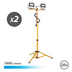 FOCO LED TRIPODE 2 X 20W 6500K ELBAT - EB0318