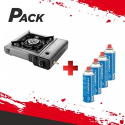 PACK COCINA GAS PORTATIL...