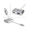 ADAPTADOR TIPO C - HDMI Y VGA CROMAD - CR0983-1