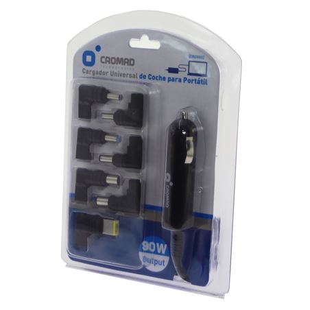 CARGADOR UNIVERSAL COCHE 90W CROMAD - CR0986-2