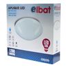 APLIQUE LED TECHO OVALADO 18W LUZ FRIA ELBAT - EB0289-1