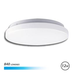 APLIQUE LED TECHO REDONDO 12W LUZ FRIA ELBAT - EB0285