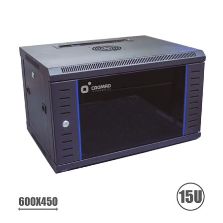 RACK 19" 15U 600X450 SERIE BLUE CROMAD - CR0973