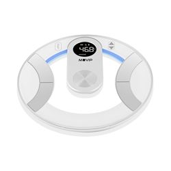 BASCULA DIGITAL BAÑO ROUND DESIGN MUVIP - MV0183
