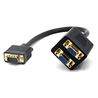 CABLE ADAPTADOR DOBLE VGA MACHO A 2 VGA HEMBRAS CROMAD - CR0952