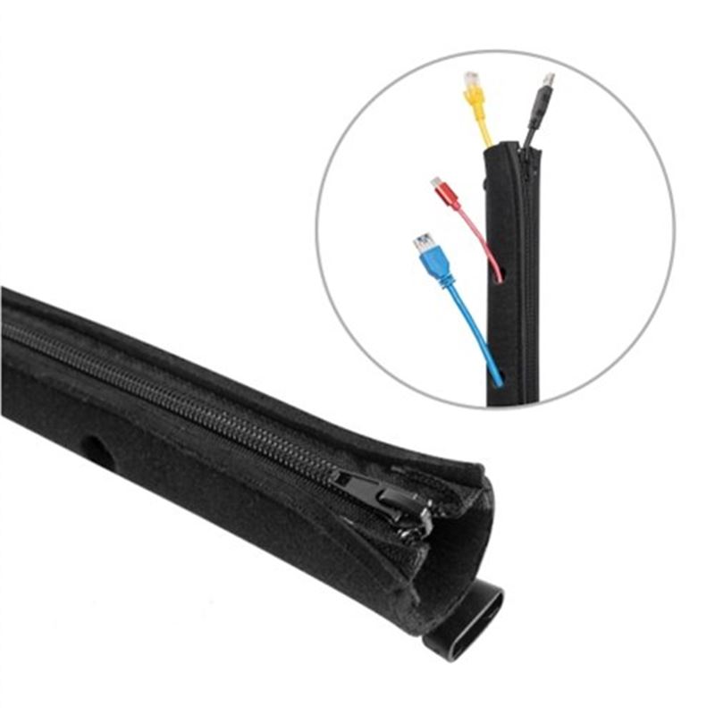 ESCONDE CABLES DE NEOPRENO CON CREMALLERA CROMAD - CR0950