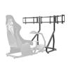 STAND PARA TRES TELEVISORES RACING SIMULATOR COCKPIT SEAT CROMAD - CR0949