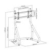 STAND PARA UN TELEVISOR RACING SIMULATOR COCKPIT SEAT CROMAD - CR0948-5