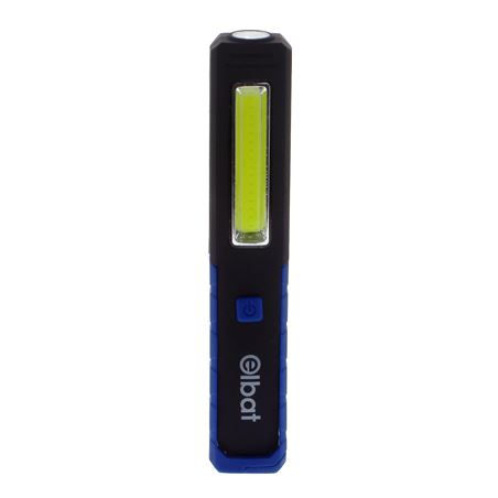 LINTERNA LED COB + LED 180LM BASE CON IMÁN ELBAT - EB0272-1