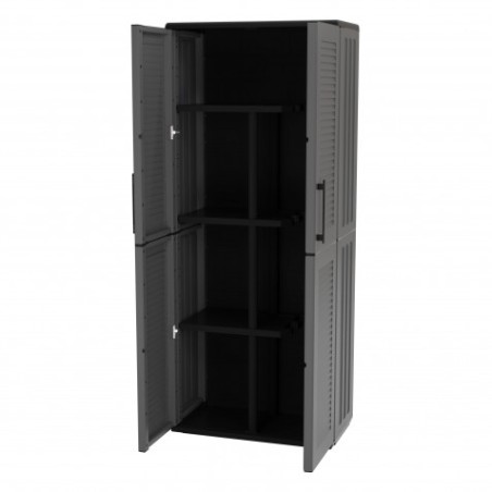 ARMARIO ALTO DE PLÁSTICO 680X370X1630MM LINEA EASY ARTPLAST