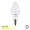 BOMBILLA LED C37 | 6W | 480LM | E14 | LUZ CALIDA | ELBAT - EB0260