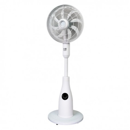 VENTILADOR NEBULIZADOR DESIGN PRO 80W CON MANDO Y LUZ LED MUVIP