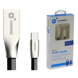 CABLE PLANO HQ USB A TIPO C 1 METRO 2A CROMAD - CR0926