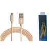 CABLE USB A MICRO USB METAL GOLD CROMAD - CR0929