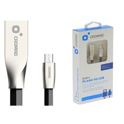 CABLE PLANO HQ USB A MICRO USB 1 METRO 2A CROMAD - CR0925