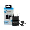 PACK CARGADOR CORRIENTE 2.1A + CABLE TIPO C 2.0 CROMAD - CR0913