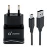PACK CARGADOR CORRIENTE 2.1A + CABLE TIPO C 2.0 CROMAD - CR0913-1