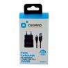 PACK CARGADOR CORRIENTE 2.1A + CABLE TIPO C 2.0 CROMAD - CR0913-2