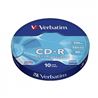 TARRINA 10 UNIDADES CDS VERBATIM 52X DATALIFE - 43437