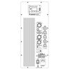 ALTAVOZ AUTOAMPLIFICADO 15" 800W SERIE PRO COOLSOUND - CS0170-2
