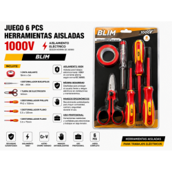 JUEGO 6 PCS HERRAMIENTAS...