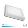 DOWNLIGHT CUADRADO SOBRE PARED LED 12W LUZ FRIA ELBAT - EB0236