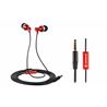 AURICULAR + MICROFONO POWERBASS ROJO COOLSOUND - CS0160-1