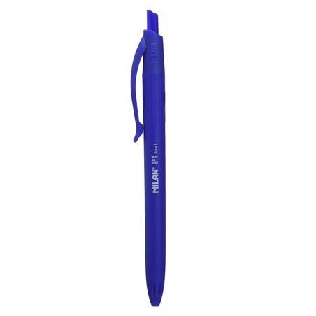 BOLIGRAFO RETRACTIL PUNTA 1 MM AZUL P1 TOUCH MILAN - MLN176510925