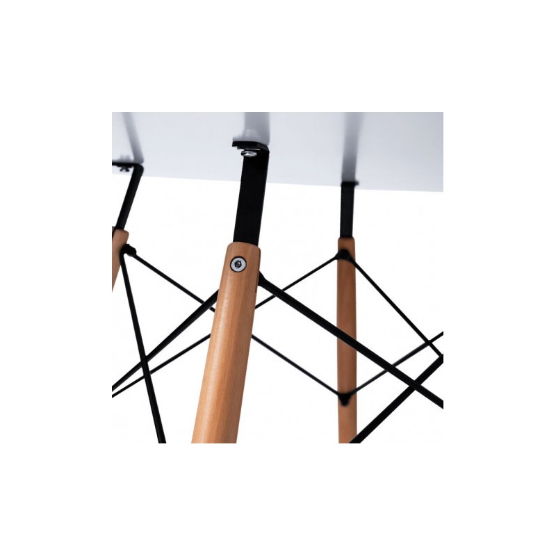 MESA REDONDA DESIGN D500 80CM BLANCA...
