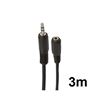 CABLE STEREO MINI JACK 3.5 EXTENSION M/H 3 METROS CROMAD - CR0886