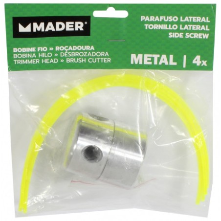 CABEZAL ALUMINIO DESBROZADORA 4X3 MM MADER
